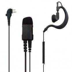 Micro auricular con cancelación de ruido para Hytera