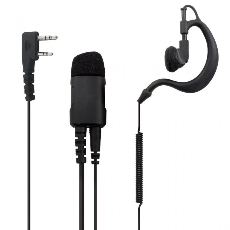 Micro auricular con cancelación de ruido para Kenwood