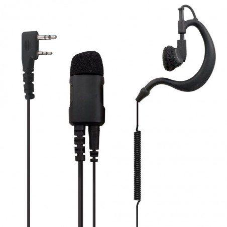 Micro auricular con cancelación de ruido para Kenwood