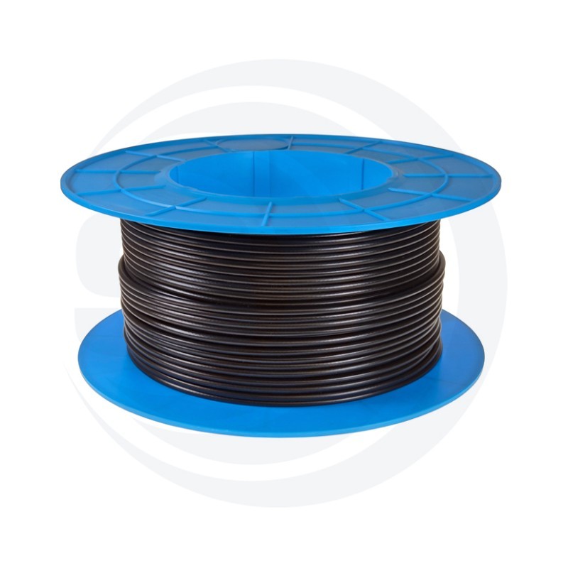 Cable coaxial de baja pérdida RG58 negro