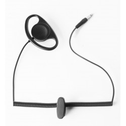 Auricular lobular cerrado conector recto