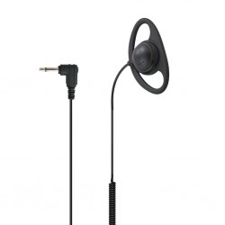 Auricular lobular cerrado conector acodado